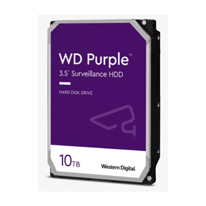 Western Digital 10TB Purple (WD101PIRL) Surveillance Hard Drives