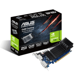 Asus NVIDIA GEFORCE GT730-SL-2GD5-BRK 2GB GDDR5 GPU | VillMan Computers