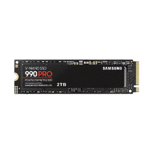 Samsung 2TB 990 PRO NVME PCIE SOLID STATE DRIVE (MZ-V9P2T0BW)