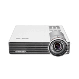 Asus P3B Portable LED Projector, 800 Lumens, WXGA (1280x800), Built-in 12000mAh Battery, Short Throw, Up to 3-hour Projection