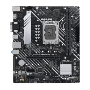 Asus Prime B660M-K D4 Motherboard, Intel B660 (LGA 1700) mATX motherboard with PCIe 4.0, two M.2 slots, DDR4, HDMI