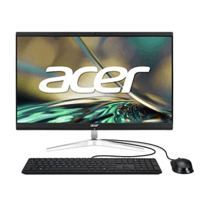 Acer Aspire C24-1750 AIO 23.8inch FHD | Core i5-1240P | 4GB + 4GB RAM | 256GB SSD + 1TB HDD | Intel UHD Graphics | WIN11