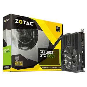 Zotac GEFORCE GTX1050Ti MINI 4GB GDDR5 ZT-P10510A-10L GPU