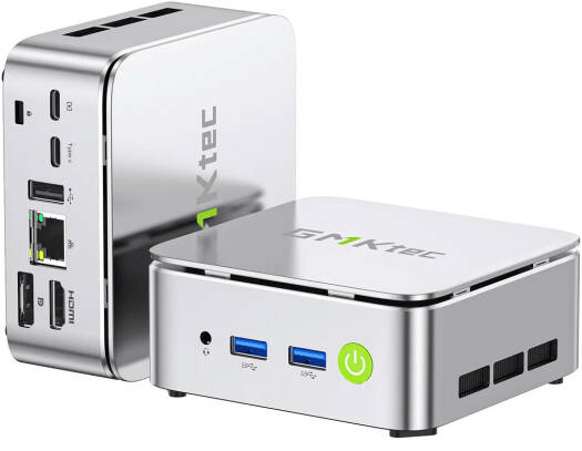 GMKtec Nucbox G10 Silver Mini PC | AMD Ryzen 5 3500U | 16GB DDR4 | 512GB NVMe SSD | Windows 11 Pro