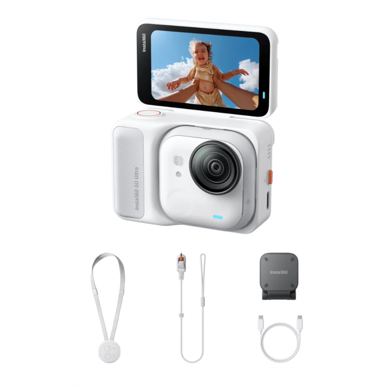 Insta360 GO Ultra Standard Bundle (Arctic White)