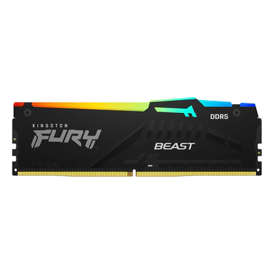 Kingston 32GB DDR5 5600 CL40 FURY BEAST RGB DIMM (KF556C40BBA-32)