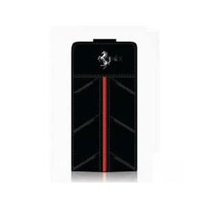 Scuderia Ferrari  FECFFLBABL California iPhone 4/4s Leather Case with Battery Black