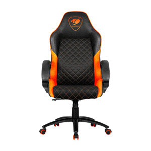 Cougar Fusion (Orange) High-Comfort Gaming Chair