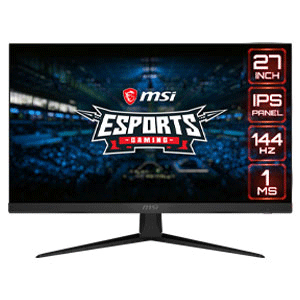 MSI Optix G271 27-inch FHD IPS 144Hz eSports Gaming Monitor