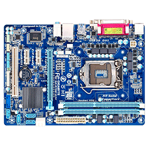 Gigabyte GA-B75M-D3V B75 Chipset LGA1155 Micro ATX Motherboard