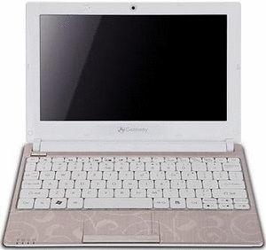 Gateway LT2309i (Pink Canvas) 10.1in. Atom N455, 2GB DDR3, 320GB HDD - Social Style