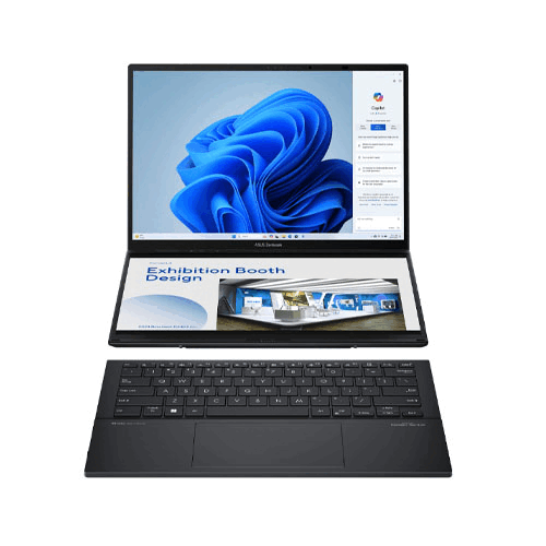 Asus Zenbook DUO OLED UX8406MA-PZ221WS | 14inch 3K 120Hz Touch | Core Ultra 7 155H | 32GB RAM | 1TB SSD | Intel Arc | WIN11