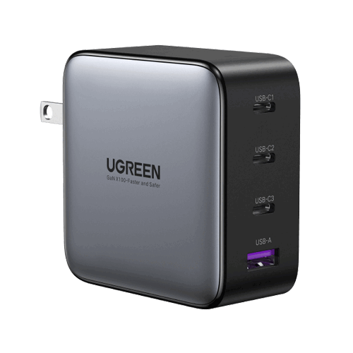 UGREEN Nexode 4-Port Gan Fast Charger 100w (Black) (CD226/40737)