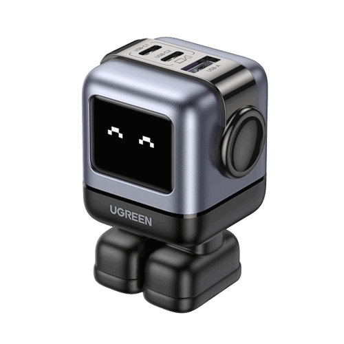 UGREEN Mini Robot 65W 3-Port PD GAN Fast Charger (Space Grey) (CD361/15570)