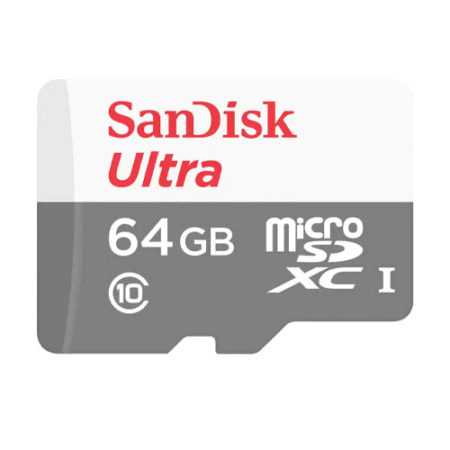 SanDisk 64GB ULTRA MICROSDXC Class 10 UHS-1 SDSQUNR-064G-GN3MN