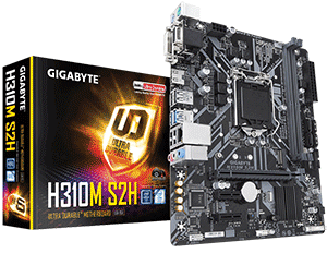 Gigabyte GA-H310M-S2H 2.0 M.2 Ultra Durable motherboard