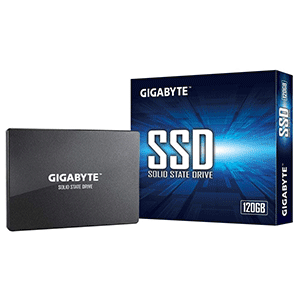 GIGABYTE SSD 120GB NAND Flash SATA III 2.5-in Internal SSD (GP-GSTFS31120GNTD)