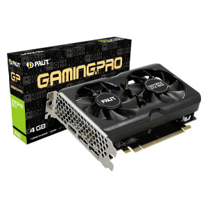 PC/タブレット PCパーツ Palit GTX1650 GAMING PRO 4GB GDDR6 (NE6165001BG1-1175A) GPU 