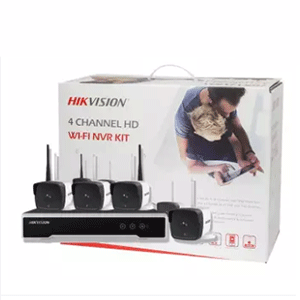 Hikvision 4 Channel 2MP Wireless IP CCTV Kit NK42W0-1T(WD)