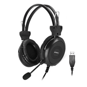 A4Tech HU-30 (Black) ComfortFit Stereo USB Headset