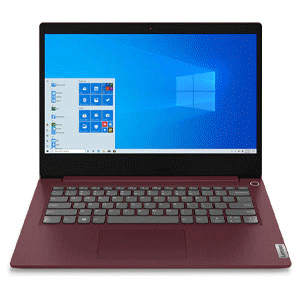 Lenovo IdeaPad 3 14IIL05 81WD005UPH (Cherry Red) 14-in FHD Core i3-1005G1/4GB/1TB HDD+128GB SSD/Intel UHD/Windows 10