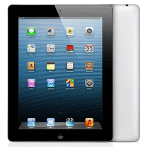 Apple iPad 4 16GB Wi-Fi (Black MD510 / White MD513) w/ Retina