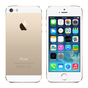 Apple iPhone 5s 64GB Gold Features a A7 Chip, Touch ID Fingerprint Identity Sensor & iOS 7