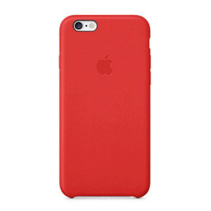 Apple iPhone 6 MGR82FE/A Red Leather Case