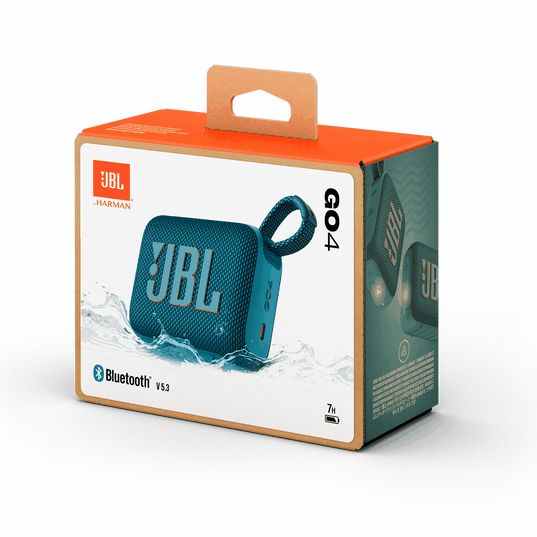 JBL Go 4 Wireless Bluetooth Portable Speaker (Blue)