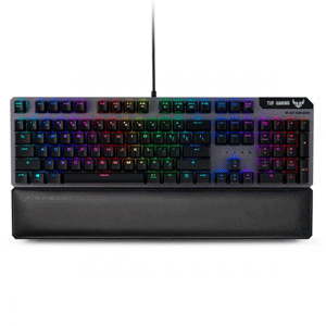 Asus TUF Gaming K7 RGB Ttactile Optical Mechanical Keyboard with Wristpad