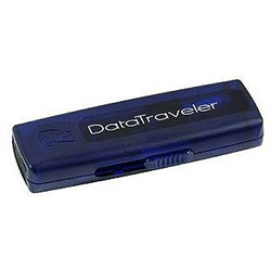Kingston 2GB (DT100B/2GBFE) DataTraveler 100 USB2.0 Flash Drive (BLUE)