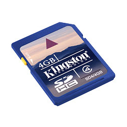 Kingston 4GB (SD6/4GBFE) High-Capacity Secure Digital Card