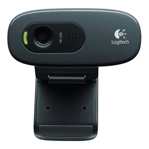Logitech C270 HD Webcam with MONO NOISE-REDUCING MIC