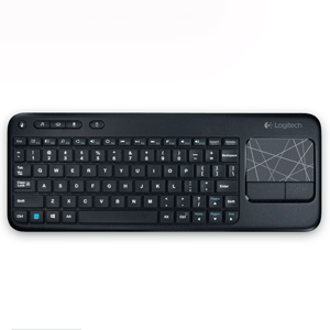 Skøn Rejsebureau Grav Logitech K400R Wireless Touch Keyboard (black/white) | VillMan Computers
