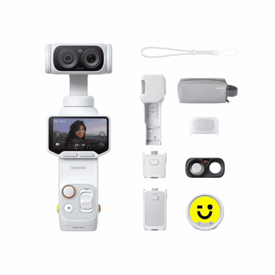 Insta360 Luna Ultra Creator Bundle (Stellar White)