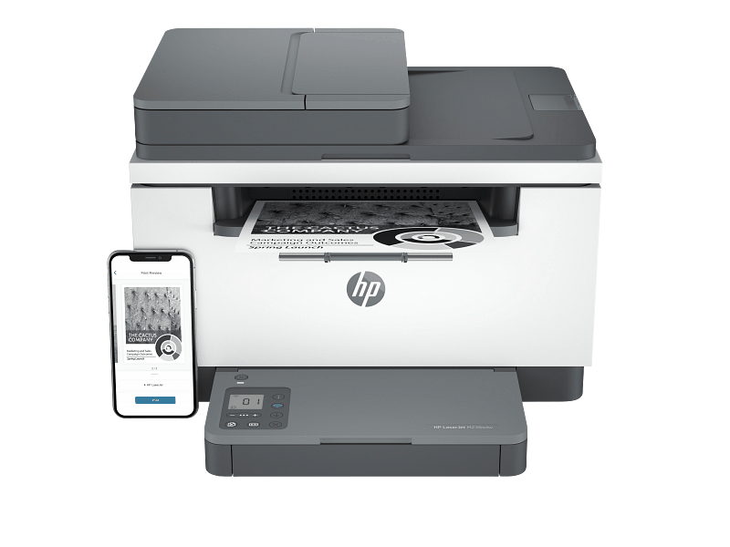 HP LaserJet MFP M236sdw | Monochrome Laser Multifunction Printer | Auto Duplex | Wi-Fi | Ethernet