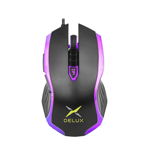 Delux M556BU Game Titan Wired Optical Gaming Mouse
