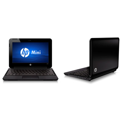 HP Mini 110-3713TU Black Intel Atom N570, Win7 Starter Netbook PC