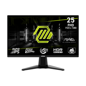 MSI MAG 255F E20 Monitor | 24.5inch | FHD RAPID IPS | 200Hz