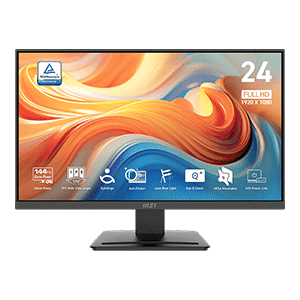 MSI PRO MP243L E14 | 23.8 inch | 1920x1080 FHD | 144Hz | IPS | 1ms (MPRT) | 16:9