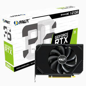 Palit NVIDIA GEFORCE RTX3060 STORMX 12GB GDDR6 NE63060019K9-190AF GPU