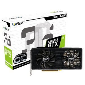 Palit GeForce RTX3060 DUAL 12GB GDDR6 | 192BIT 3-DP HDMI (NE63060019K9-190AD) GPU