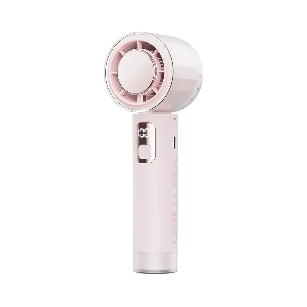Vention Ultra-Light Foldable Handheld Fan (Pink)
