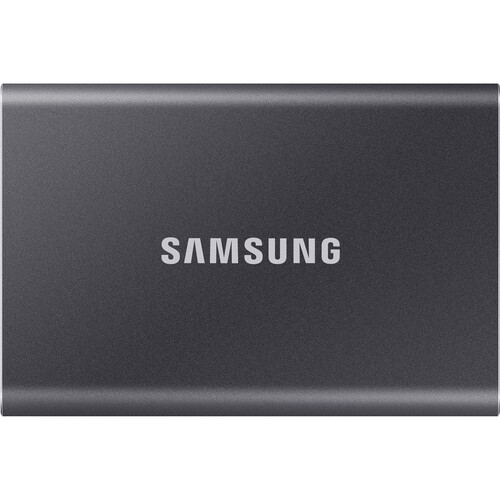 Samsung 1TB T7  USB3.2 GEN2 PORTABLE SSD (TITAN GRAY) MU-PC1T0T/WW