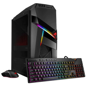Asus ROG GL12CX-PH001D Gaming Desktop Intel Core i9-9900K/16GB/2TB HDD+256GB SSD/6GB RTX 2060 with Gaming Keyboard and Mouse DOS