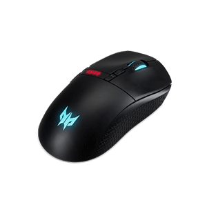 Acer Predator Cestus 350 Wireless Gaming Mouse | 16.8M RGB Color | 3335 Optical Sensor | 400 IPS | 8 Programmable Buttons | PMW910