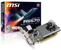 MSI R5570-MD1G ATI Radeon HD5570 1GB DDR3, 128bit PCI-E w/ HDMI/DVI/VGA