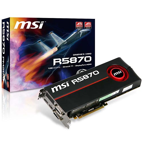 MSI R5870-PM2D1G 1GB/256bit GDDR5