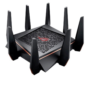 Asus ROG Rapture GT-AC5300 Tri-band WiFi Gaming Router for VR and 4K Streaming