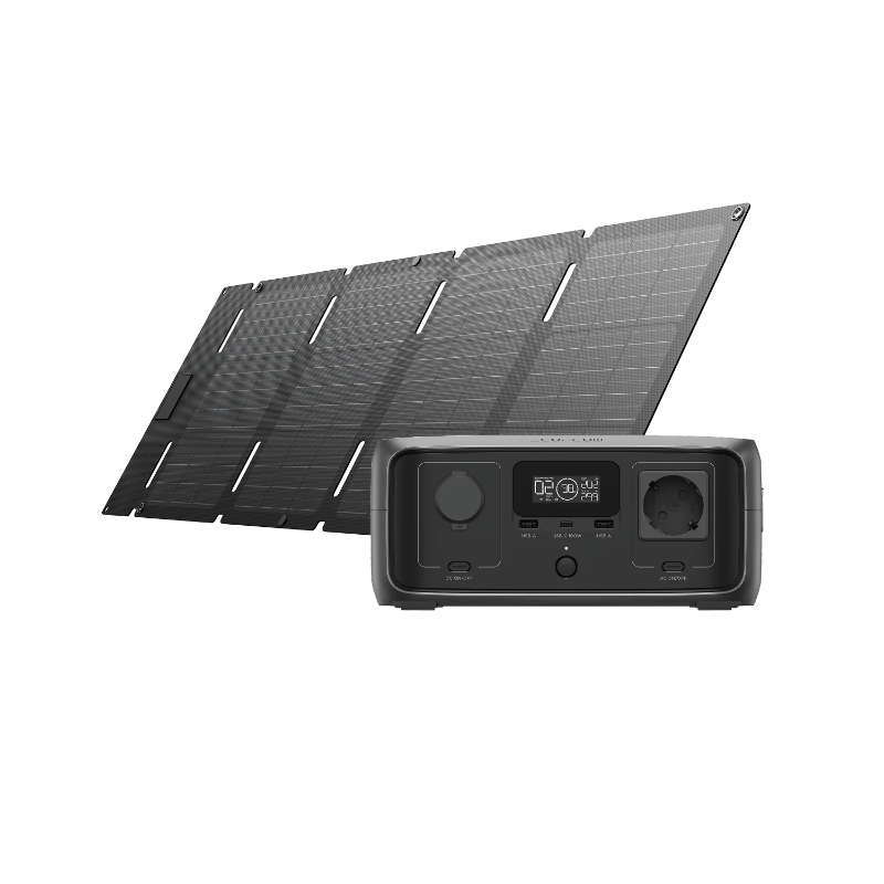 EcoFlow RIVER 3 (UPS) Portable Power Station | 245Wh LiFePO4 Battery | 300W AC Output | 100W USB-C | 10ms UPS | Solar Charging